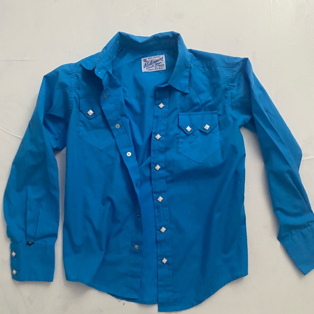 TRENDY BABY T LONGSLEVE COWBOY SHIRT GREAT FOR EVENTS OR SPECIAL OCCASIONS